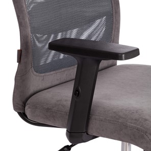 Кресло PROFIT PLT флок/ткань, серый, 29/W-12, арт.20537 в Артеме - предосмотр 8