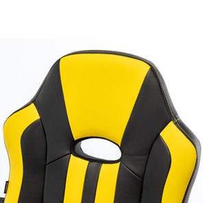 Офисное кресло RABIX "Stripe GM-202", экокожа, черное/желтое, 532510 во Владивостоке - предосмотр 11