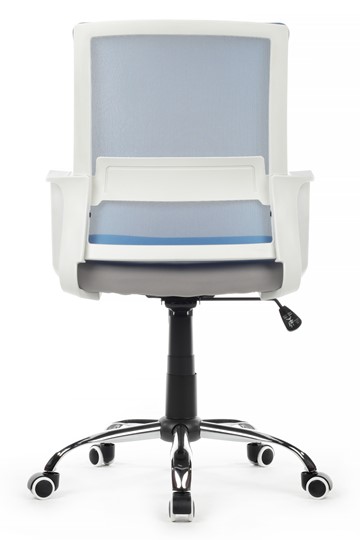 Кресло офисное RCH 1029MW, серый/синий в Артеме - изображение 4
