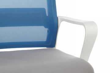 Кресло офисное RCH 1029MW, серый/синий во Владивостоке - предосмотр 5
