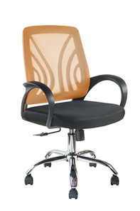 Кресло офисное Riva Chair 8099Е, Оранжевый во Владивостоке