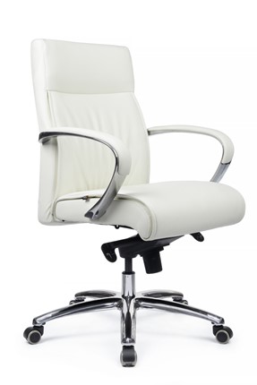 Кресло компьютерное RV DESIGN Gaston-M (Белый) в Артеме - изображение
