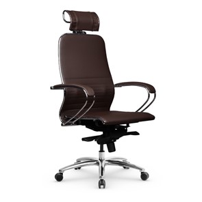 Офисное кресло Samurai K-2.04 MPES Темно-коричневый в Артеме