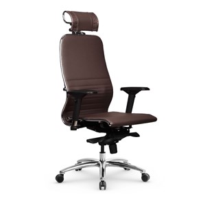Офисное кресло Samurai K-3.04 MPES Темно-коричневый в Уссурийске