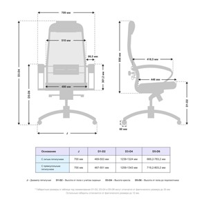Офисное кресло Samurai SL-1.041 MPES Темно-Бежевый в Артеме - предосмотр 2