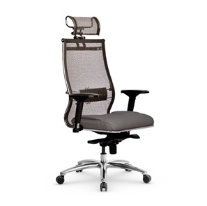 Офисное кресло Samurai SL-3.05 MPES Светло-коричневый / Серый во Владивостоке - предосмотр