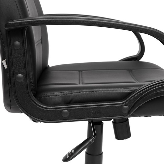Кресло компьютерное СН747 кож/зам, черный, арт.1040 в Артеме - изображение 6