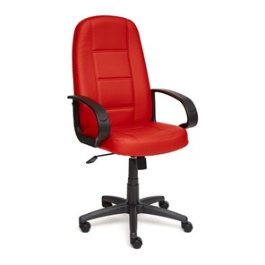 Кресло СН747 кож/зам, красный, арт.7707 в Артеме