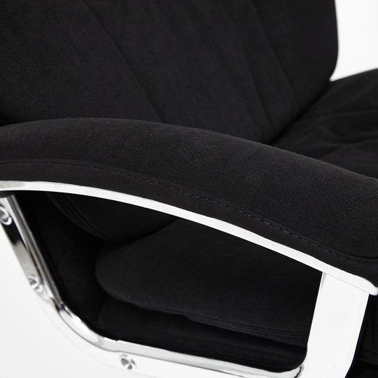 Офисное кресло SOFTY LUX флок, черный, арт.13594 в Артеме - изображение 10