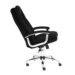 Офисное кресло SOFTY LUX флок, черный, арт.13594 в Артеме - предосмотр 7