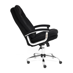 Офисное кресло SOFTY LUX флок, черный, арт.13594 в Артеме - предосмотр 8