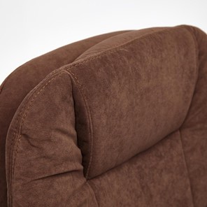 Кресло компьютерное SOFTY LUX флок, коричневый, арт.13595 в Артеме - предосмотр 11