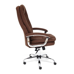 Кресло компьютерное SOFTY LUX флок, коричневый, арт.13595 в Артеме - предосмотр 18