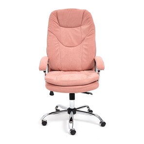 Офисное кресло SOFTY LUX флок, розовый, арт.13952 во Владивостоке - предосмотр 1