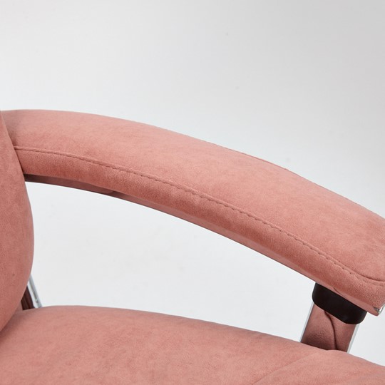 Офисное кресло SOFTY LUX флок, розовый, арт.13952 во Владивостоке - изображение 12