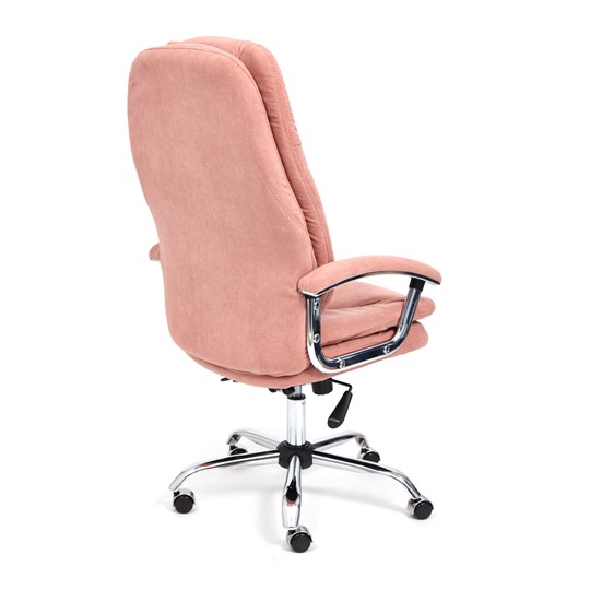 Офисное кресло SOFTY LUX флок, розовый, арт.13952 в Артеме - изображение 3