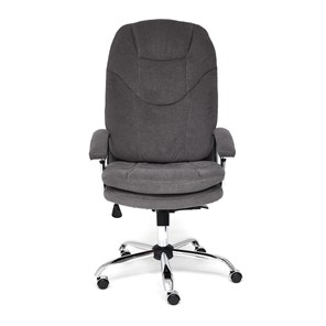 Офисное кресло SOFTY LUX флок, серый, арт.13591 в Артеме - предосмотр 1