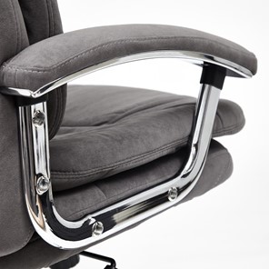 Офисное кресло SOFTY LUX флок, серый, арт.13591 в Артеме - предосмотр 15