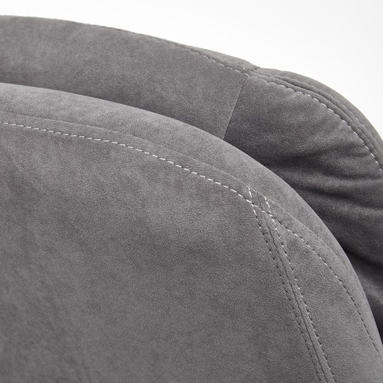Офисное кресло SOFTY LUX флок, серый, арт.13591 в Артеме - изображение 16