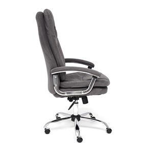 Офисное кресло SOFTY LUX флок, серый, арт.13591 во Владивостоке - предосмотр 2
