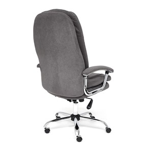 Офисное кресло SOFTY LUX флок, серый, арт.13591 во Владивостоке - предосмотр 3
