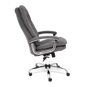 Офисное кресло SOFTY LUX флок, серый, арт.13591 во Владивостоке - предосмотр 7