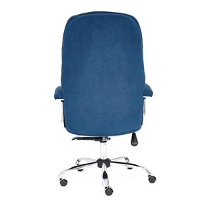 Офисное кресло SOFTY LUX флок, синий, арт.13592 в Артеме - предосмотр 4