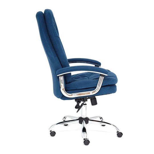 Офисное кресло SOFTY LUX флок, синий, арт.13592 во Владивостоке - изображение 5