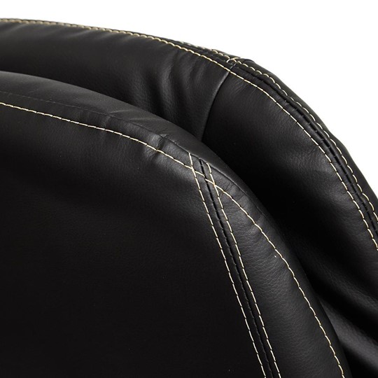 Кресло компьютерное SOFTY LUX кож/зам, черный, арт.12902 в Артеме - изображение 12