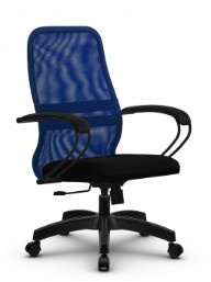 Кресло SU-CK130-8 PL синий/черный в Находке