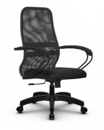 Компьютерное кресло SU-CK130-8 PL темно-серый/черный в Находке