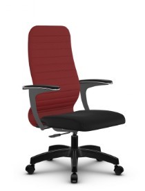 Офисное кресло SU-CU160-10P PL красный/черный в Артеме - предосмотр