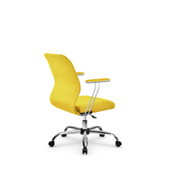 Офисное кресло SU-Mr-4/подл.078/осн.006 желтый во Владивостоке - изображение 1