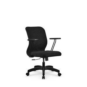Кресло компьютерное SU-Mr-4/подл.109/осн.001 черный в Артеме