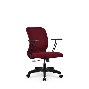 Кресло компьютерное SU-Mr-4/подл.109/осн.001 красный в Артеме