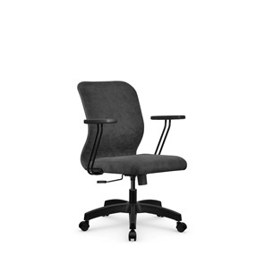 Кресло компьютерное SU-Mr-4/подл.109/осн.001 темно-серый в Артеме
