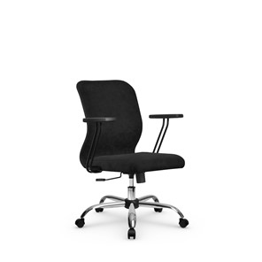 Офисное кресло SU-Mr-4/подл.109/осн.003  черный в Артеме