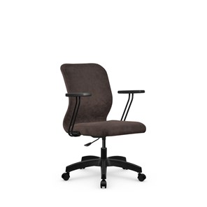 Кресло офисное SU-Mr-4/подл.109/осн.005 темно-коричневый во Владивостоке