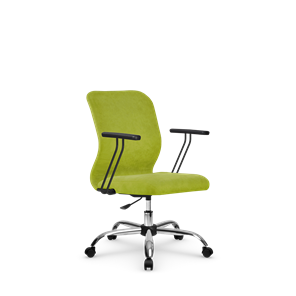 Кресло офисное SU-Mr-4/подл.109/осн.006 оливковый в Артеме