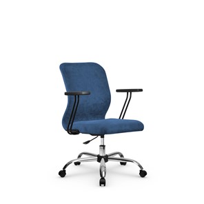 Компьютерное кресло SU-Mr-4/подл.109/осн.006 светло-синий в Артеме