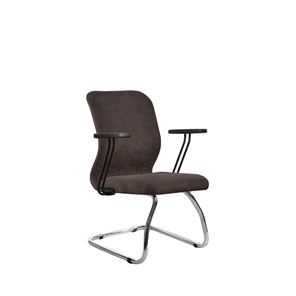Кресло офисное SU-Mr-4/подл.109/осн.007 темно-коричневый в Артеме