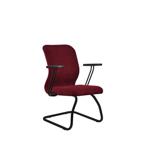 Кресло офисное SU-Mr-4/подл.109/осн.008 красный в Артеме
