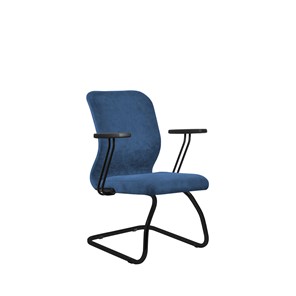 Кресло офисное SU-Mr-4/подл.109/осн.008 светло-синий в Артеме