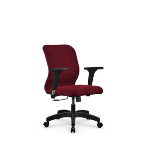 Кресло компьютерное SU-Mr-4/подл.200/осн.001 красный в Находке