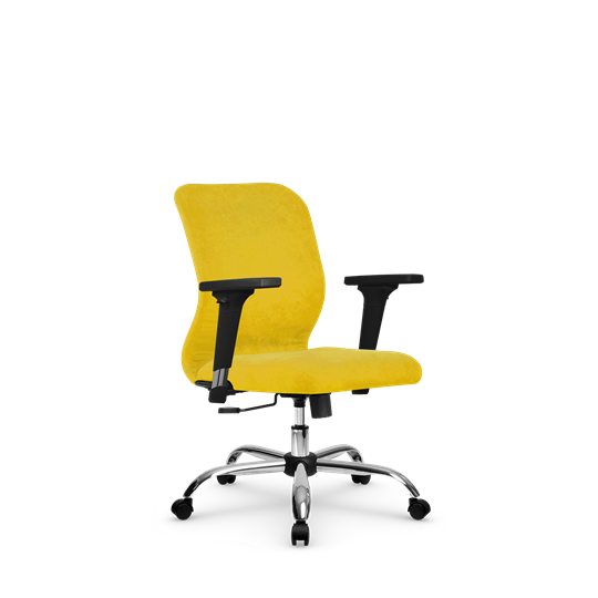 Компьютерное кресло SU-Mr-4/подл.200/осн.003 желтый в Артеме - изображение 1