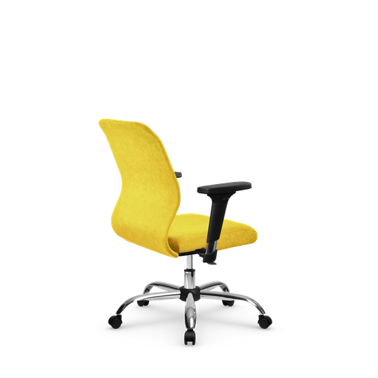 Компьютерное кресло SU-Mr-4/подл.200/осн.006 желтый во Владивостоке - изображение 1
