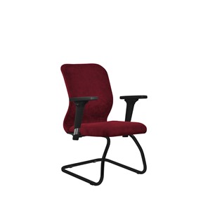 Кресло компьютерное SU-Mr-4/подл.200/осн.008 красный в Артеме