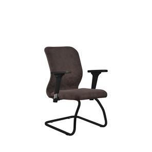 Офисное кресло SU-Mr-4/подл.200/осн.008 темно-коричневый во Владивостоке - предосмотр