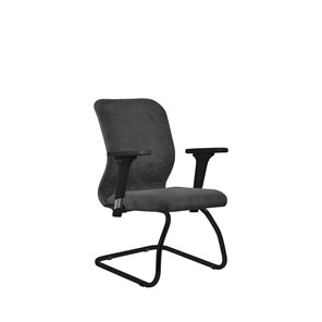 Кресло SU-Mr-4/подл.200/осн.008 темно-серый в Артеме