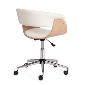 Компьютерное кресло VIMTA натуральный, кож/зам белый, арт.13662 во Владивостоке - предосмотр 2